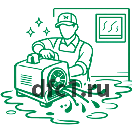 Сушка и уборка после потопа в Балашихе